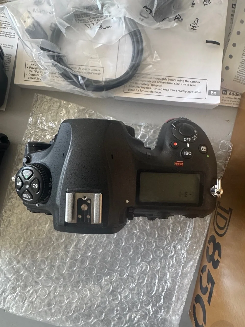 Nikon D850 DSLR Camera Body in Black
